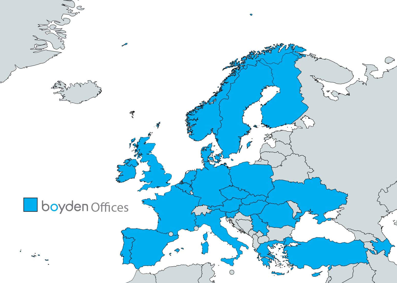 Boyden office based in europe